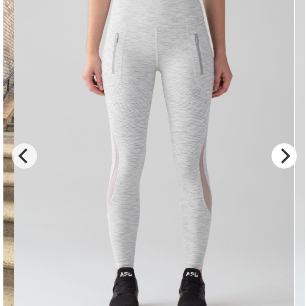 Lululemon Invigorate Wee Are From Space Tights 25'